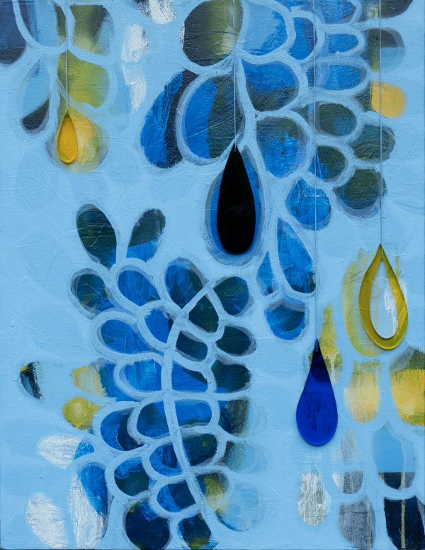 Yellow Coming Through by Linda Celestian