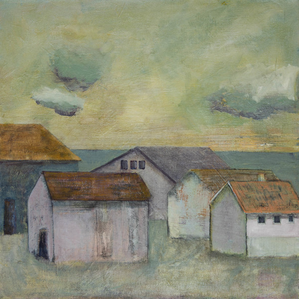 "Beach Houses" by Carol M Ross