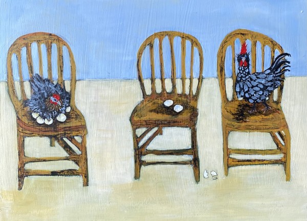 "A Conversation Between A Hen and A Rooster" by Carol M Ross