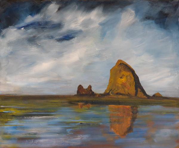 "Haystack Reflections" by Carol M Ross