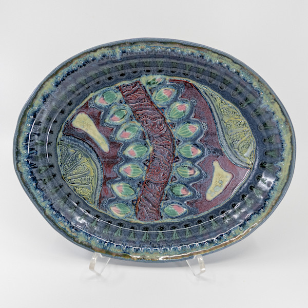 25016 Oval Chinet Platter by Sandy Miller