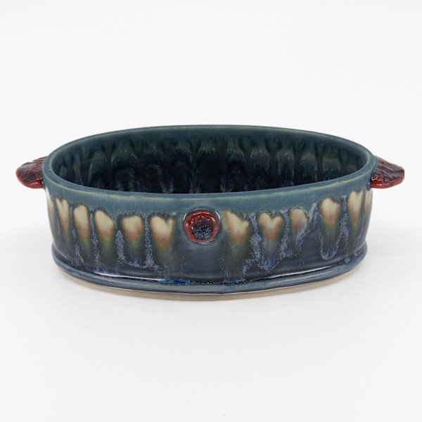 25037 Medium Oval Container by Sandy Miller