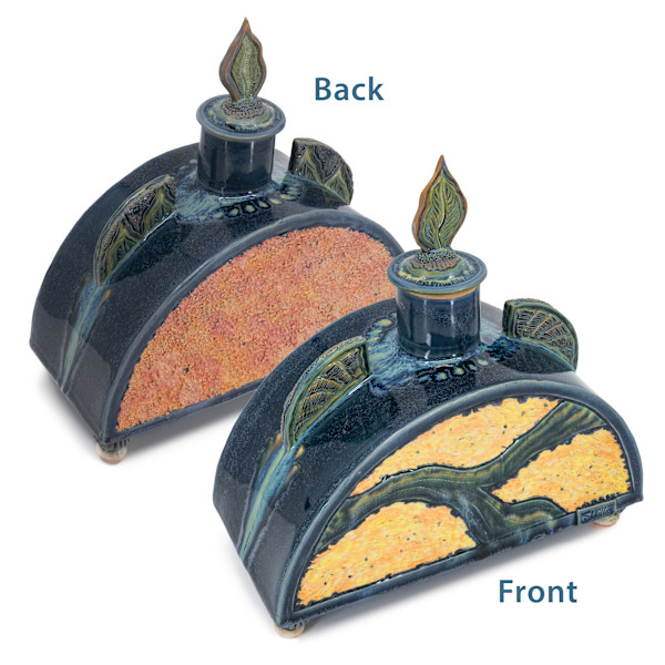 25038 - Sculptural Lidded Vessel by Sandy Miller