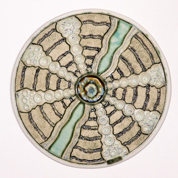 25050 - Split (Disc Wall Art) by Sandy Miller