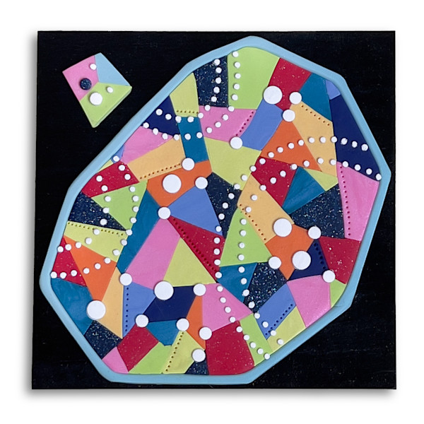 25053  PC-Patchwork Quilt by Sandy Miller, Image 1.