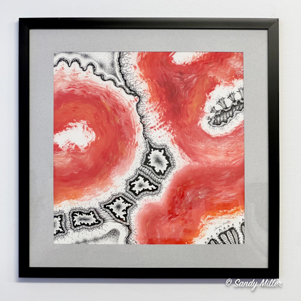 24027 - Red Tide 4 by Sandy Miller, Image 1.