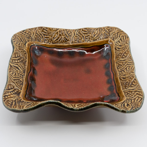 Tri-footed Dish by Sandy Miller