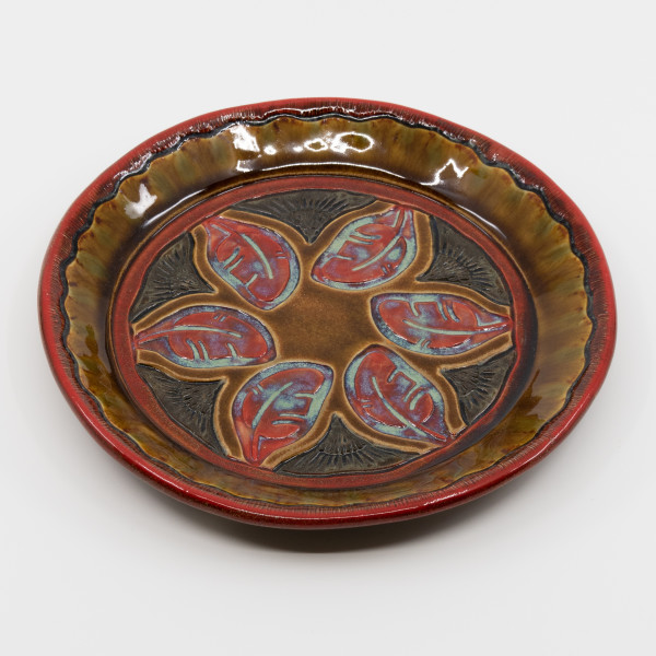 Round Plate by Sandy Miller