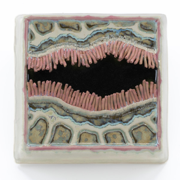 Square Wall Hanging - Cavern by Sandy Miller