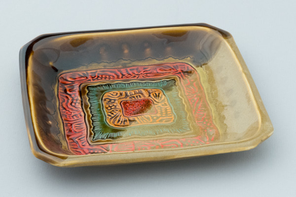 Square Serving Dish by Sandy Miller