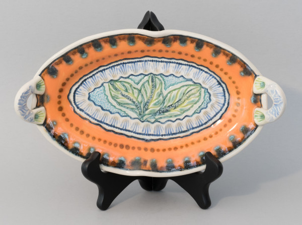 Oval Tray with handles