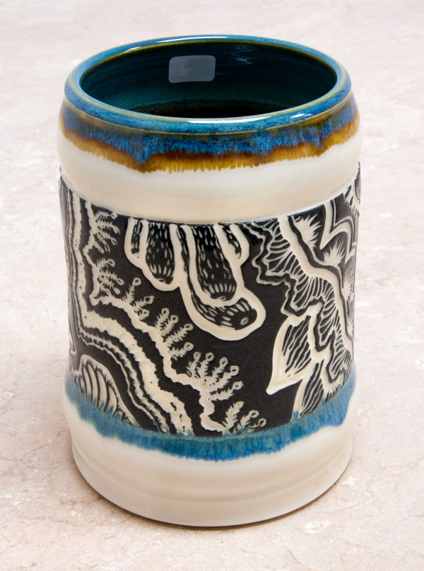 Decorative Container by Sandy Miller