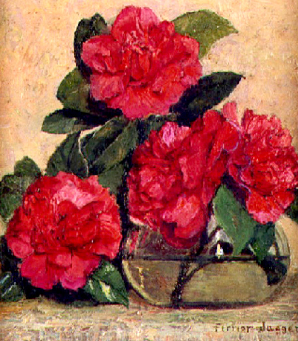 Red Camellias by Marion Ferrier-Jagger
