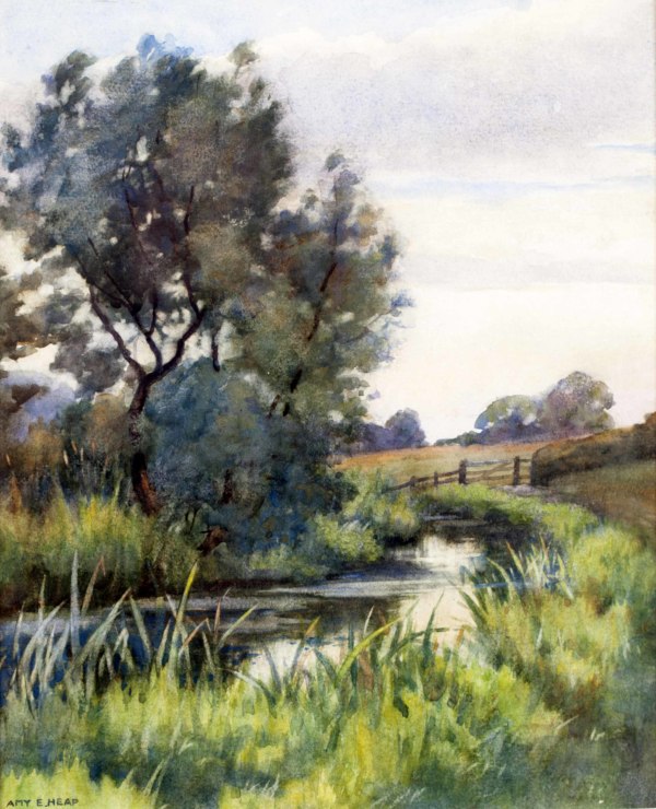 Landscape (River Scene) by Amy HEAP