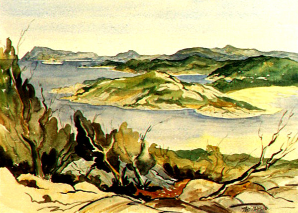 Albany Harbour by Pat MATSON