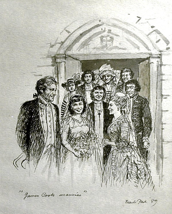 James Cook Marries by Frank PASH