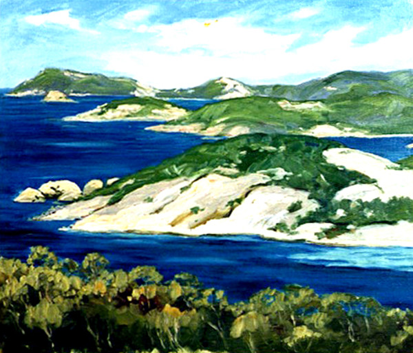King George Sound on a Spring Day by Nancy SAYER