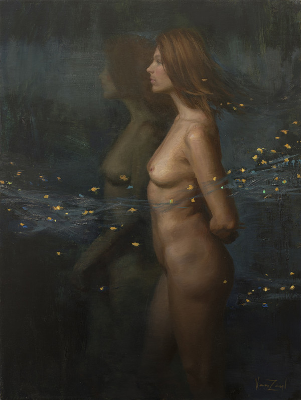 Nude Study - 11 - Reconnect by Michael Van Zeyl, Image 1.