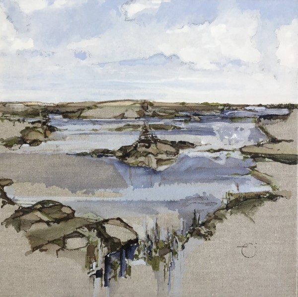Inland Pond Series IP43-46 by Barbara Houston
