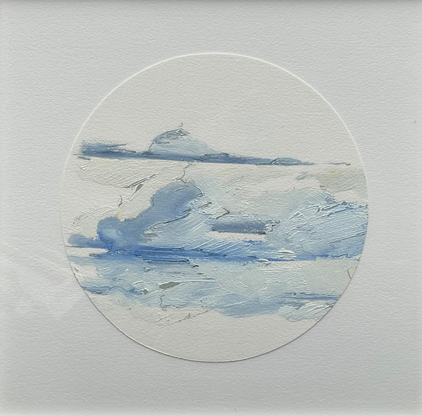 Cloud Study, No.6, framed by BarbaraHouston ArtStudio