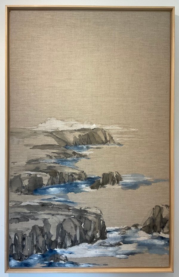 Waters Edge 26:1 (VERSO) by BarbaraHouston ArtStudio, Image 3.