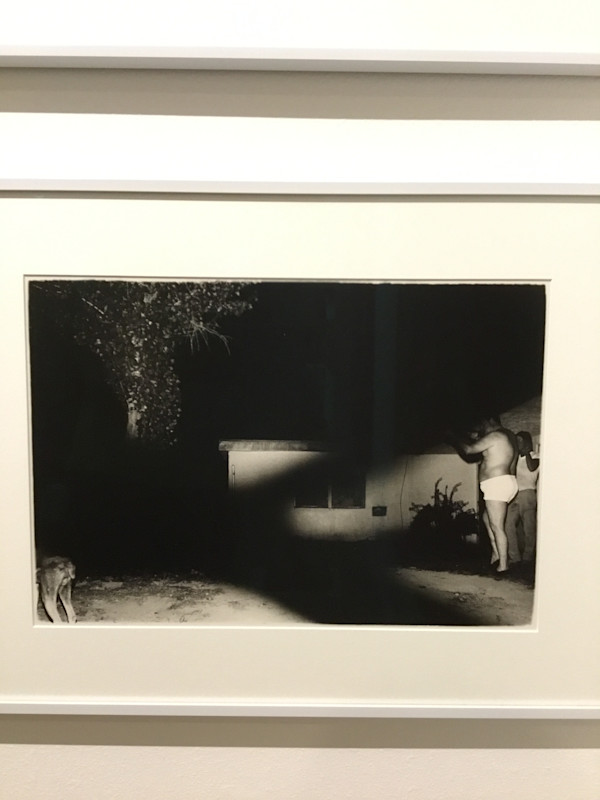 Untitled (man in shorts with gun) by Ted Kuykendall (RAiR 1985-87)