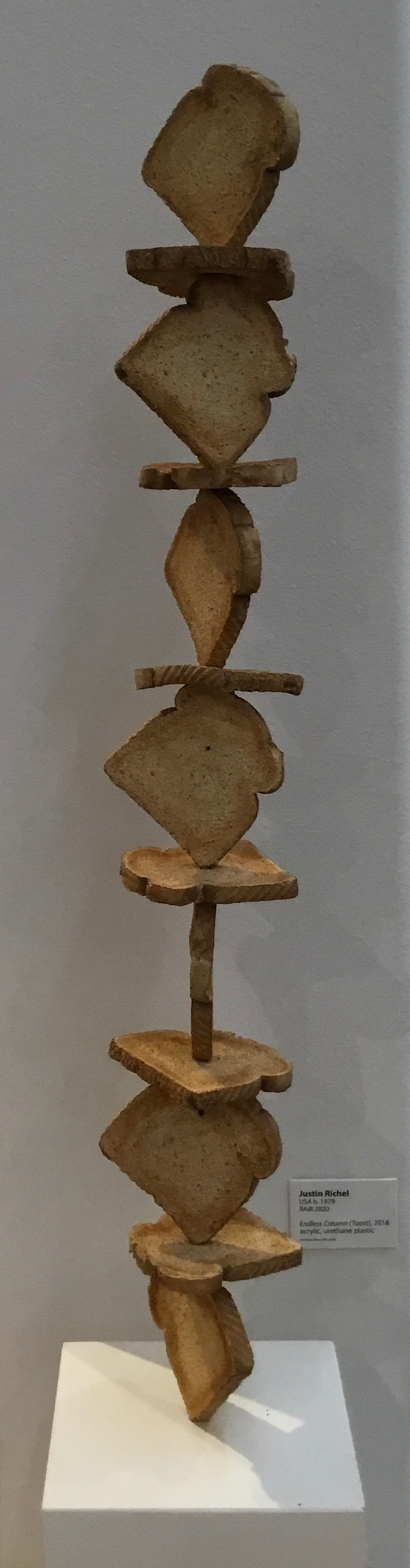 Endless Column (Toast) by Justin Richel (RAiR 2020)