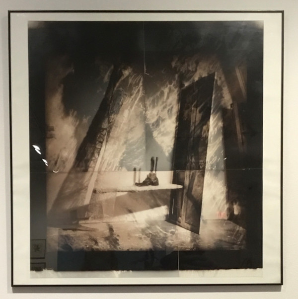 Untitled (open door, shoe on shelf) by Ted Kuykendall (RAiR 1985-87)