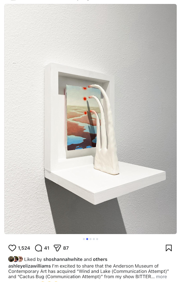 Lake and Wind (Communication Attempt) by Ash Eliza Williams (RAiR 2025-26), Image 1.