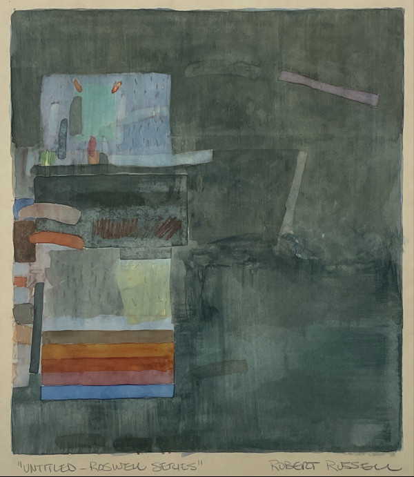 untitled - Roswell Series by Robert Russell (RAiR 1974-75)