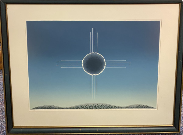 New Mexico Landscape by Bruce Lowney (RAiR 1970-71)