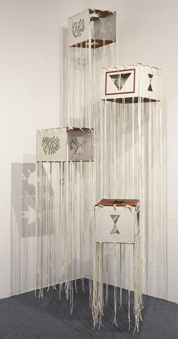 Untitled (Wowapi-Sa), Installation (Series of four) by Mikayla Patton (RAiR 2020-21)