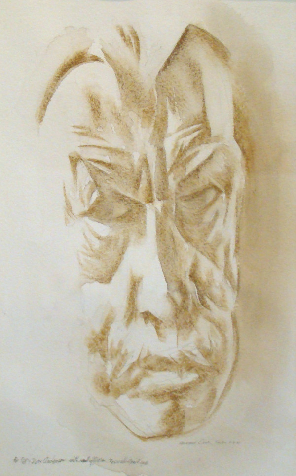 Self Portrait by Howard Cook (RAiR 1967-68)
