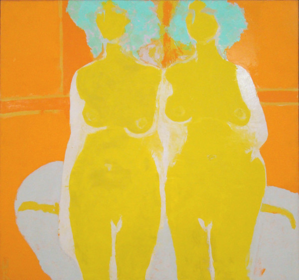Two Nudes by Wesley Rusnell (RAiR 1973-74)