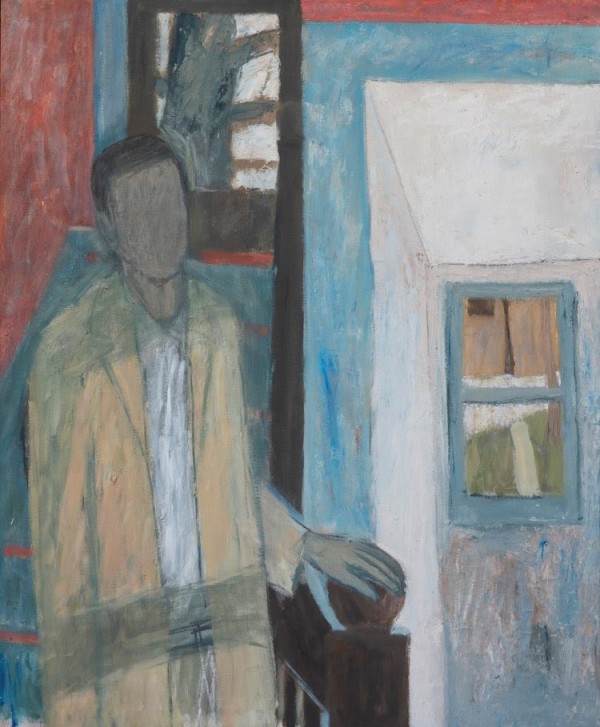 Self-portrait on Stairway by John Wallace (RAiR 1968)