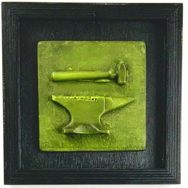 Hammer & Anvil, Spring Green by Susan Madacsi