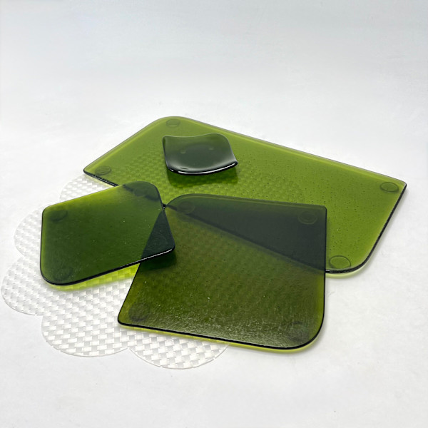 Lucent Collection: Tablescape in Pine Green by Susan Madacsi, Image 11.