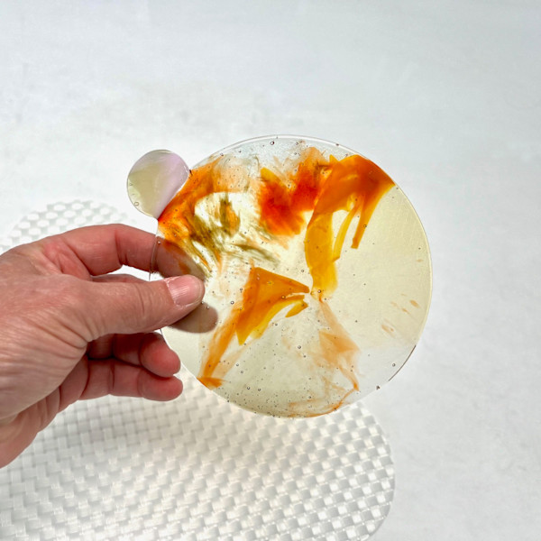 Glass Bobeche by Susan Madacsi, Image 2.