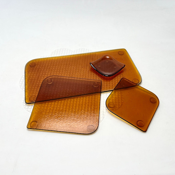 Lucent Collection: Tablescape in Dark Amber by Susan Madacsi, Image 4.