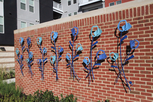 Blue Flowers by Susan Madacsi
