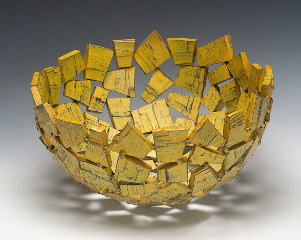 Wabi Sabi Vessel, Marigold #1 by Susan Madacsi