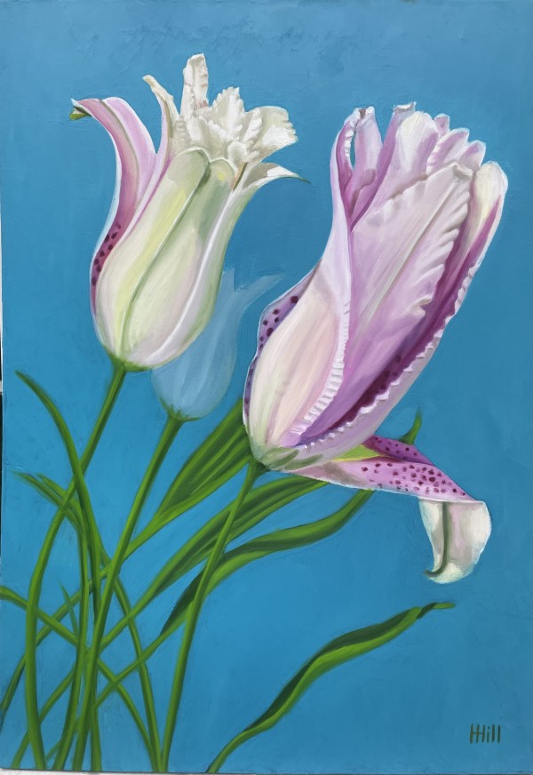 Tall Lilies by Harriet Hill