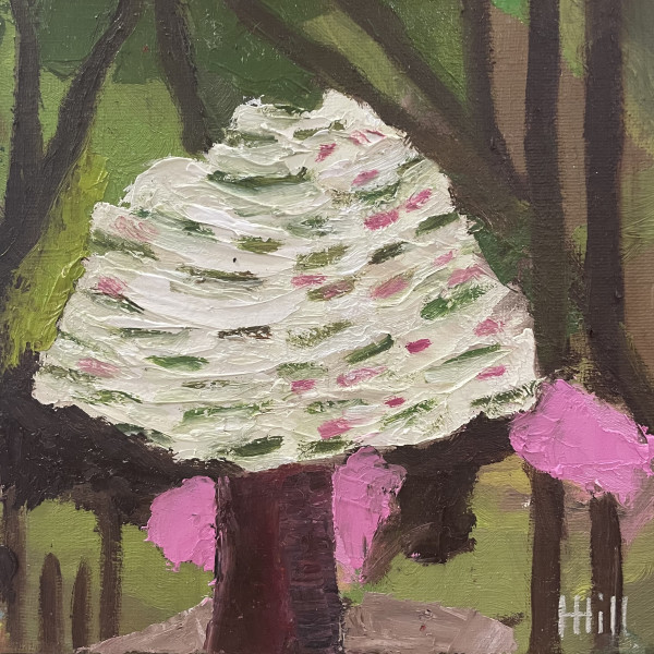 Azalea Garden Dogwood by Harriet Hill