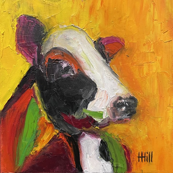 Rainbow Cow by Harriet Hill