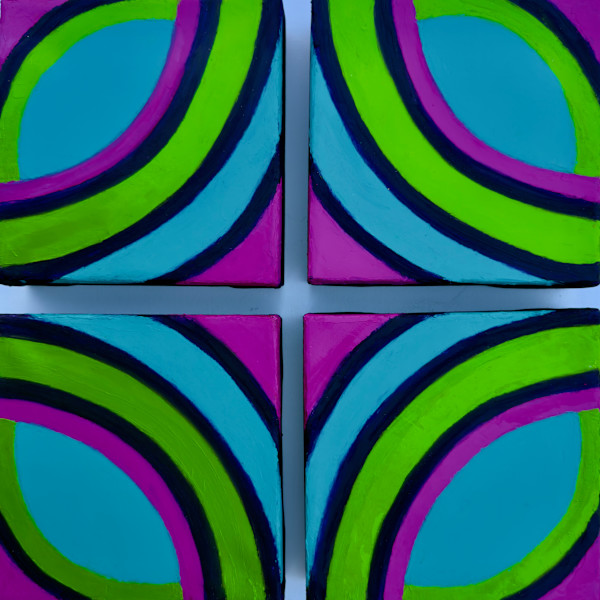 Cathedral Windows by Harriet Hill