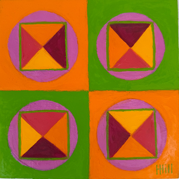 Triangles, Circles and Squares by Harriet Hill