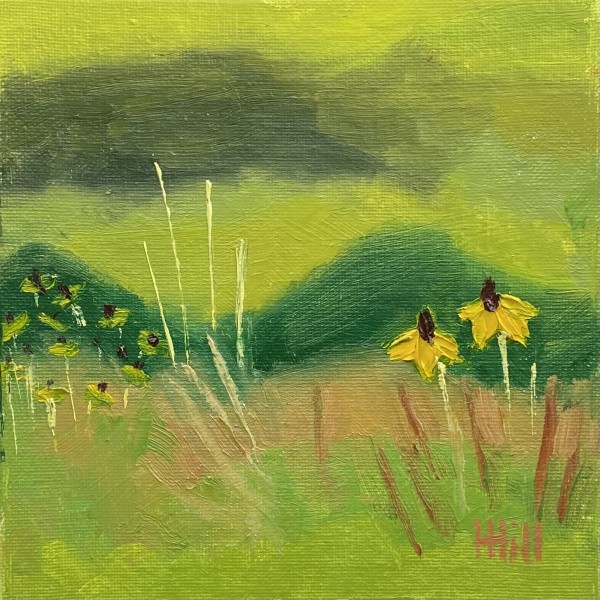 Flowers in the Meadow by Harriet Hill