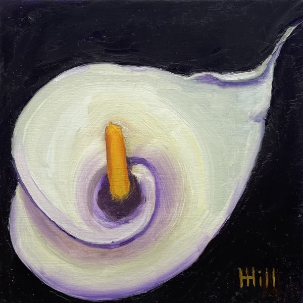 Calla Lily Swirl by Harriet Hill