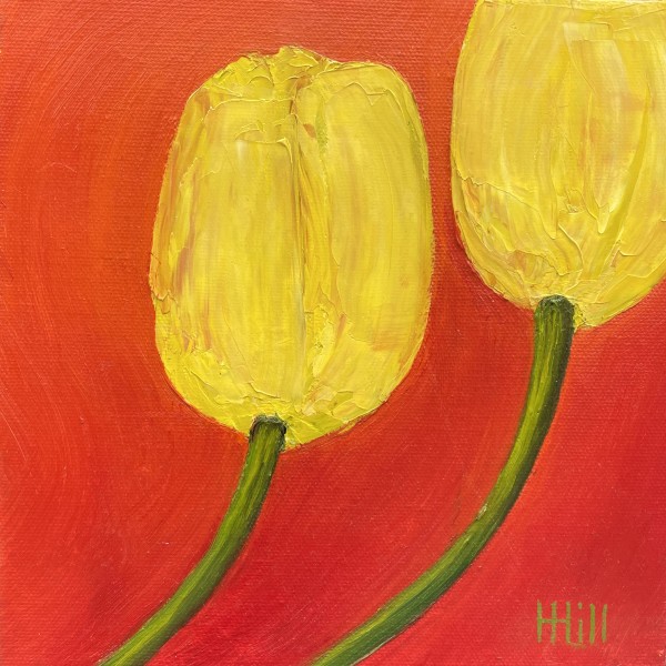 Two Tulips by Harriet Hill