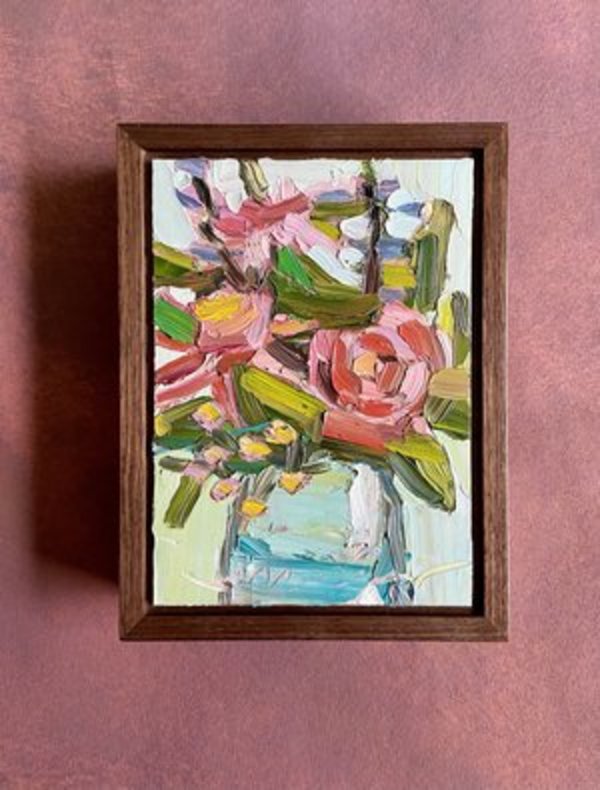 Who Dat?! Original Oil Painting by Emily Fox King